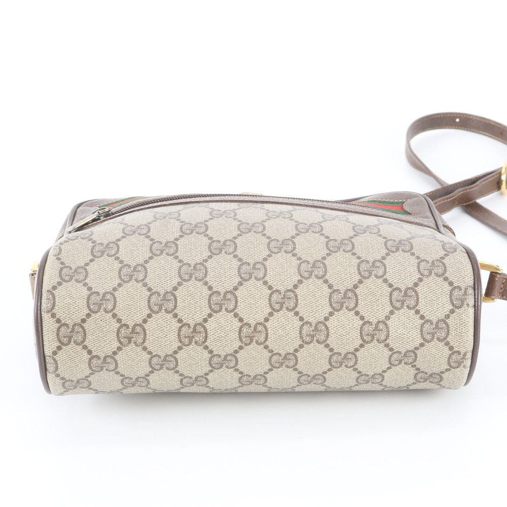 Gucci Vintage GG Supreme Sherry Line 119 02 087 Leather Shoulder Bag — view 6