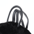 Fendi Leather Backpack Shoulder Bag Black — view 2