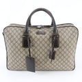 Gucci GG Supreme Leather Boston Bag Tote Carrie