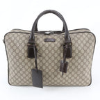 Gucci GG Supreme Leather Boston Bag Tote Carrie