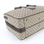Gucci GG Supreme Leather Boston Bag Tote Carrie — view 5