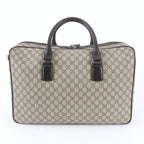 Gucci GG Supreme Leather Boston Bag Tote Carrie — view 3