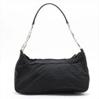 Dior Cannage Leather Chain Shoulder Bag Tote Black — view 2