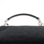 Dior Cannage Leather Chain Shoulder Bag Tote Black — view 6