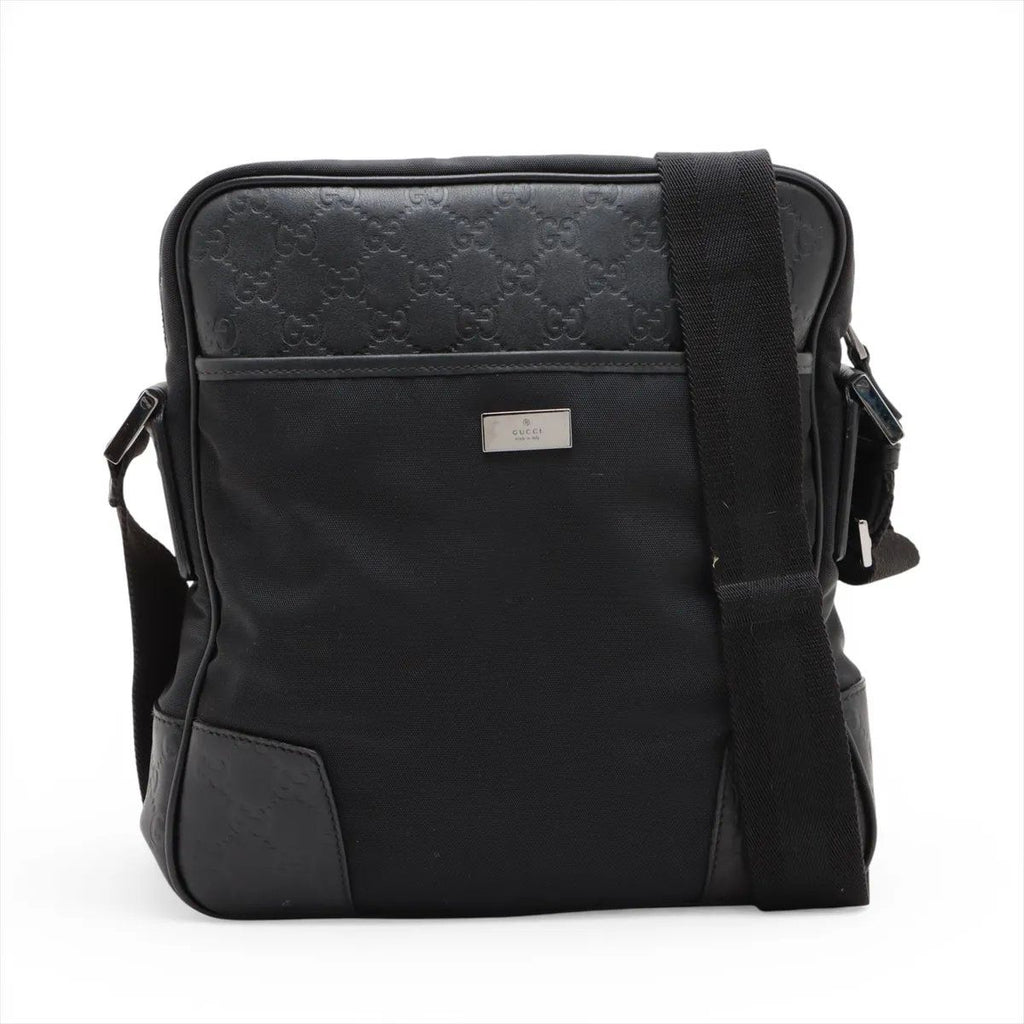 Gucci Guccissima Leather Shoulder Bag Crossbody Messenger Business