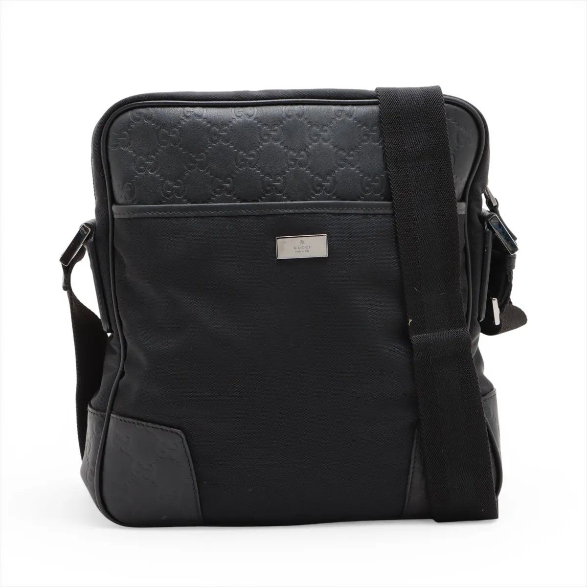 Gucci Guccissima Leather Shoulder Bag Crossbody Messenger Business
