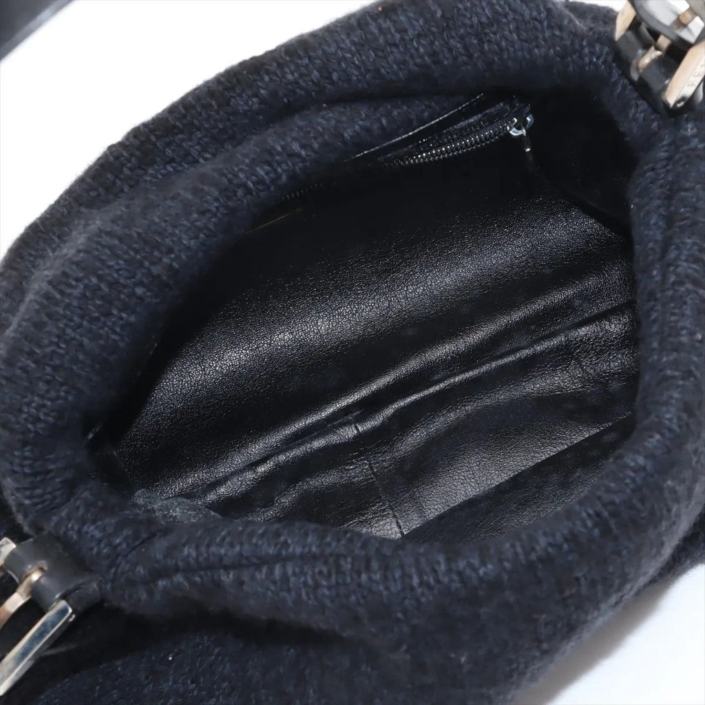 Fendi Mamma Baguette Bucket Leather Shoulder Bag — view 7