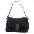 Fendi Mamma Baguette Bucket Leather Shoulder Bag