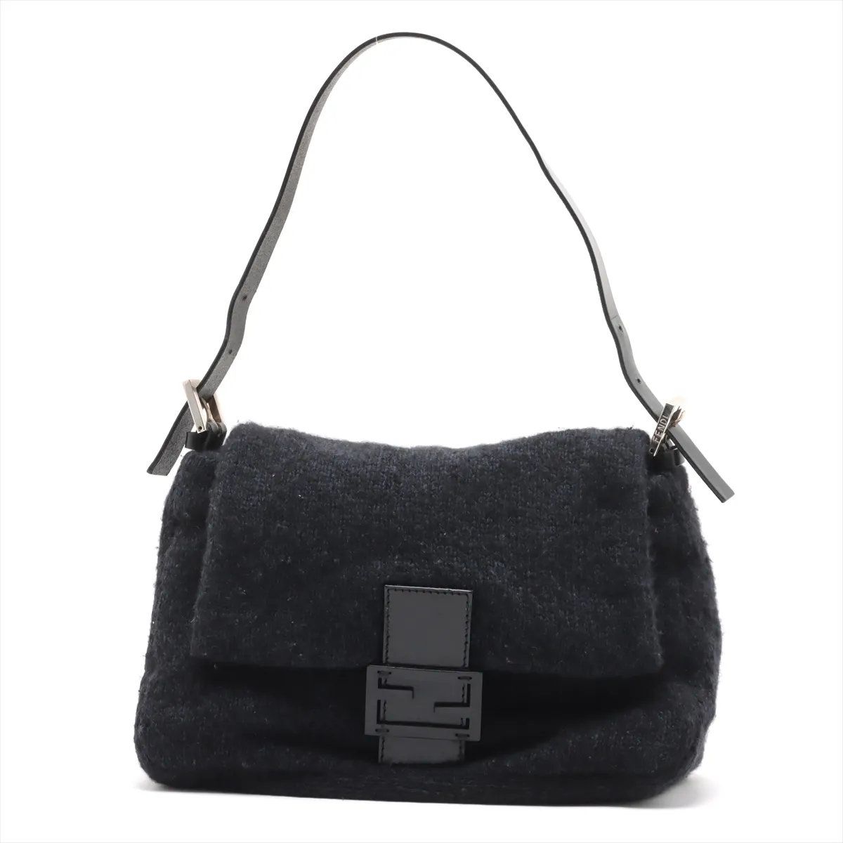 Fendi Mamma Baguette Bucket Leather Shoulder Bag