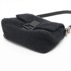 Fendi Mamma Baguette Bucket Leather Shoulder Bag — view 3