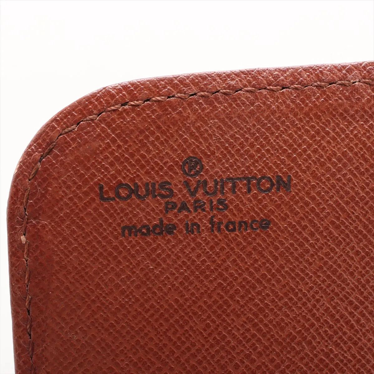 Louis Vuitton Monogram Cartouchiere Leather Shoulder Bag Crossbody — view 8