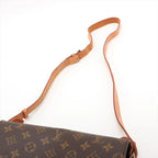Louis Vuitton Monogram Cartouchiere Leather Shoulder Bag Crossbody — view 5