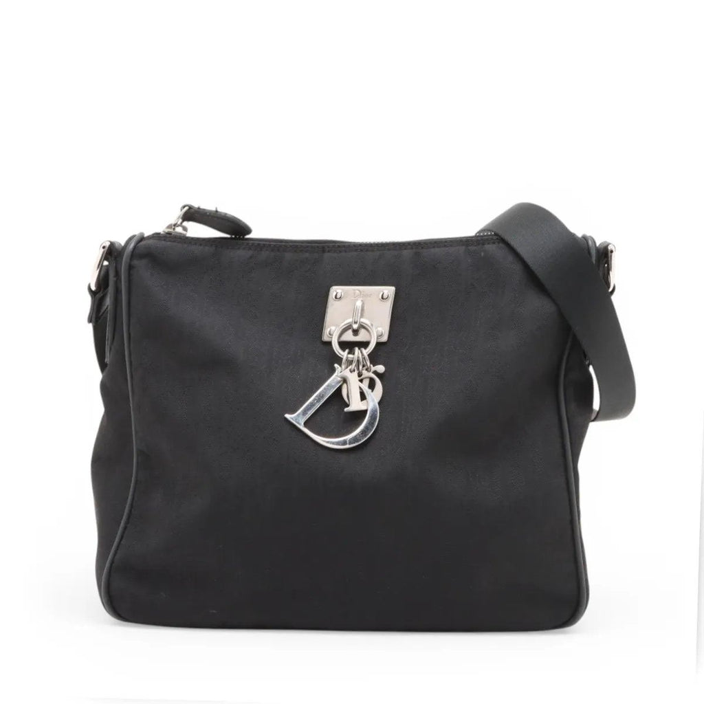 Dior Trotter Leather Shoulder Bag Crossbody Messenger Business