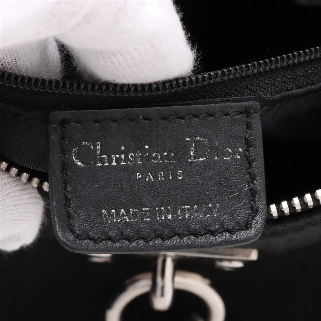 Dior Trotter Leather Shoulder Bag Crossbody Messenger Business — view 8