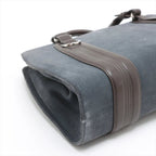 Loewe Anagram Leather Handbag Tote Silver — view 4
