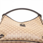 Gucci GG Crystal Abbey Leather Shoulder Bag — view 6