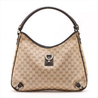 Gucci GG Crystal Abbey Leather Shoulder Bag