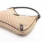 Gucci GG Crystal Abbey Leather Shoulder Bag — view 3
