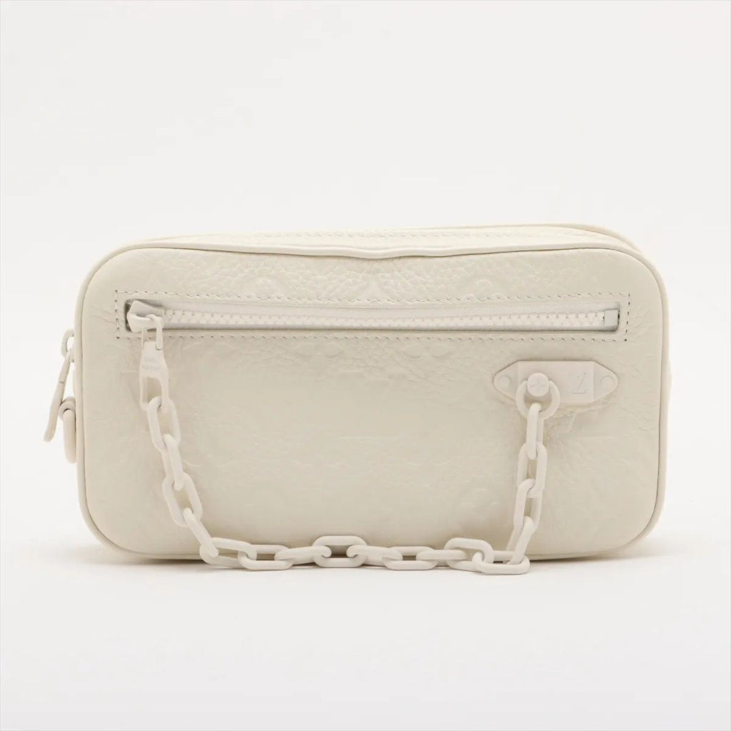Louis Vuitton Monogram Empreinte Pochette Volga Leather