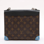 Louis Vuitton Monogram Tribal Pochette Mask Leather Shoulder Bag — view 2