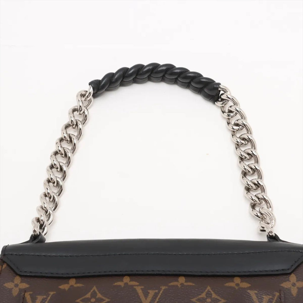Louis Vuitton Monogram Tribal Pochette Mask Leather Shoulder Bag — view 6