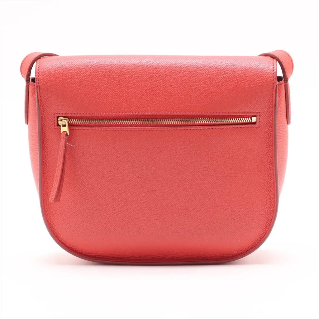 Celine Trotter Leather Shoulder Bag Crossbody Gold Hand — view 2
