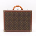 Louis Vuitton Monogram Cotteville 45 Leather Trunk Hard Case Suitcase
