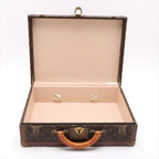 Louis Vuitton Monogram Cotteville 45 Leather Trunk Hard Case Suitcase — view 7