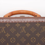Louis Vuitton Monogram Cotteville 45 Leather Trunk Hard Case Suitcase — view 6