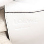 Loewe Vertical Anagram Fringe Leather Tote Bag Shoulder Hand — view 8
