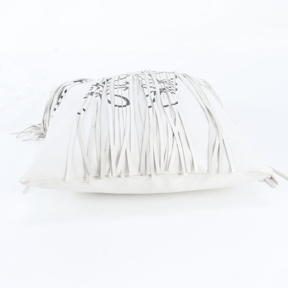 Loewe Vertical Anagram Fringe Leather Tote Bag Shoulder Hand — view 6
