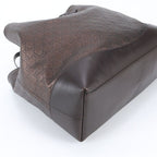 Gucci Guccissima Leather Tote Bag Shoulder Business Brown — view 5