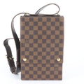 Louis Vuitton Damier Portobello Leather Shoulder Bag Crossbody Messenger