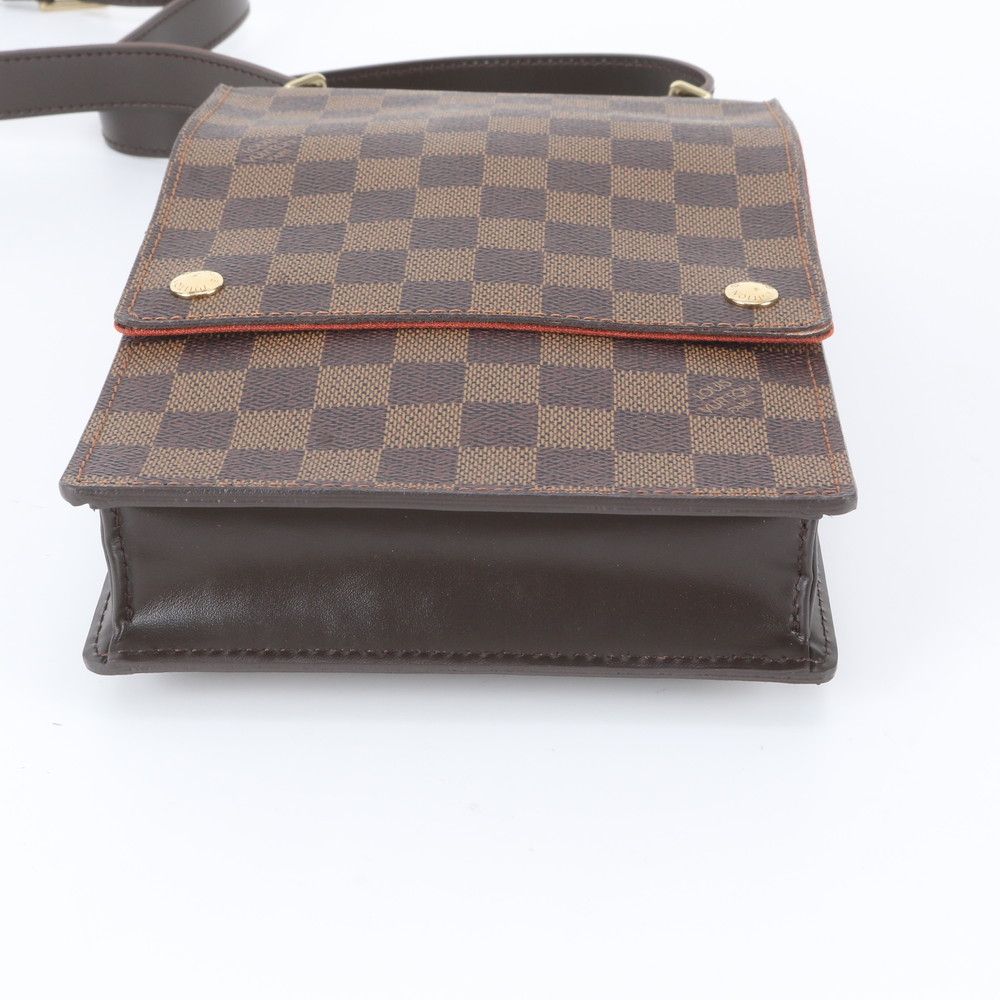 Louis Vuitton Damier Portobello Leather Shoulder Bag Crossbody Messenger — view 6