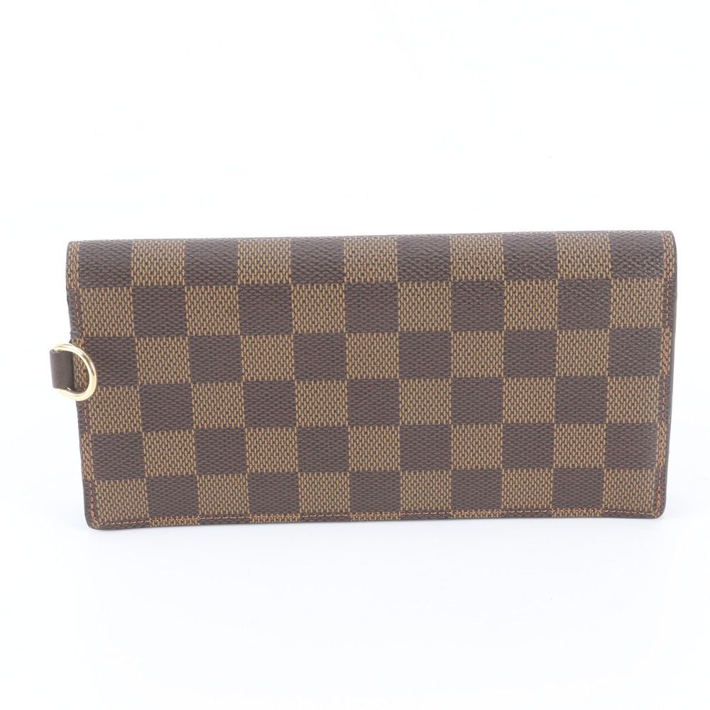 Louis Vuitton Damier Portefeuille Accordion Leather Wallet Bifold — view 2