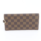 Louis Vuitton Damier Portefeuille Accordion Leather Wallet Bifold — view 2