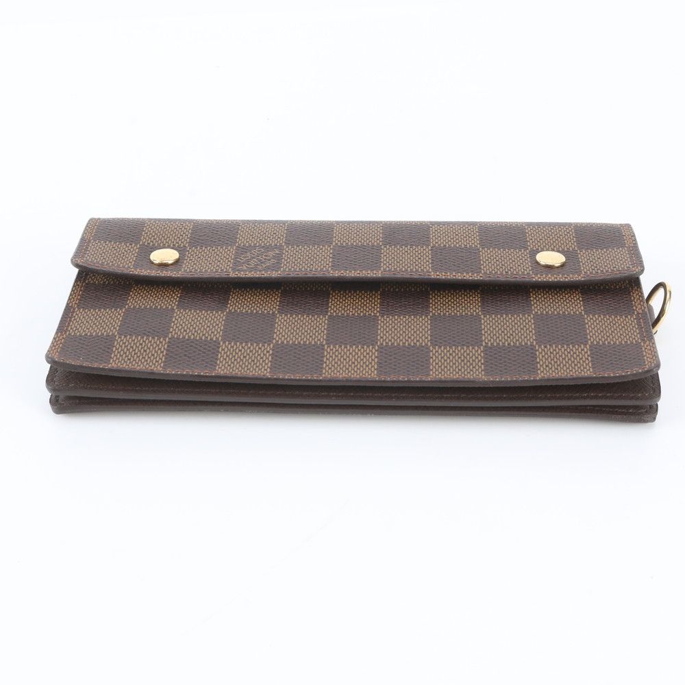 Louis Vuitton Damier Portefeuille Accordion Leather Wallet Bifold — view 5