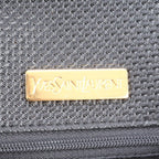 Saint Laurent Vintage YSL Leather Nylon Shoulder Bag — view 8