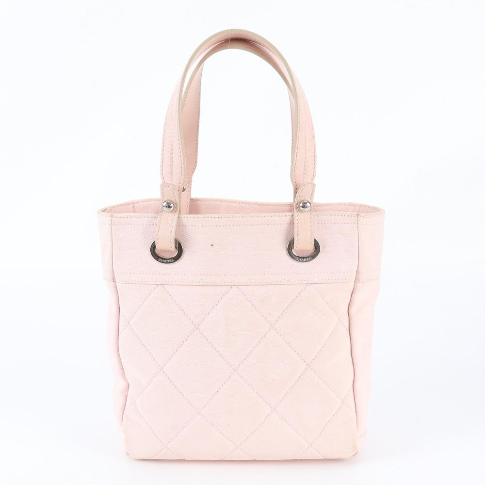 Chanel Paris Biarritz PM Leather Tote Bag — view 3