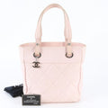 Chanel Paris Biarritz PM Leather Tote Bag