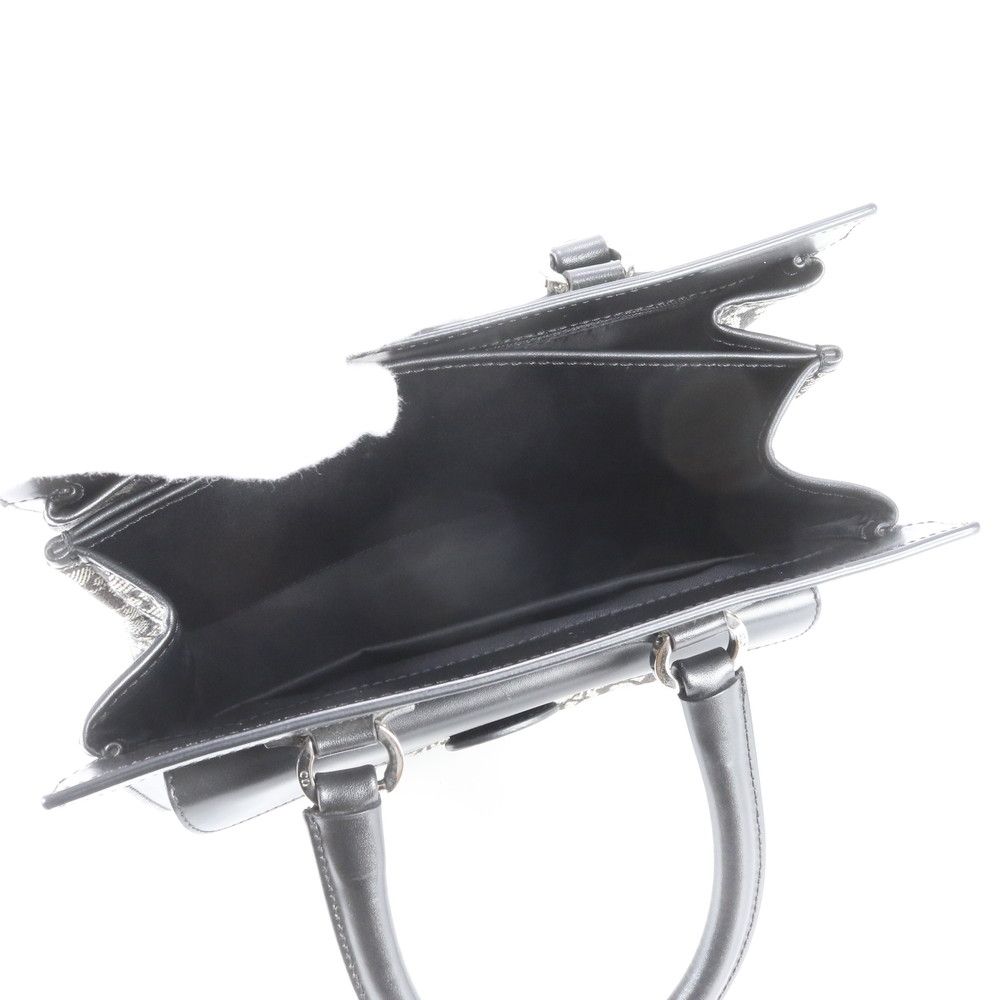 Dior Trotter BO B Leather Tote Bag Hand Black — view 7