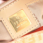 Fendi Zucchino Mamma Bucket Baguette Leather Shoulder Bag — view 8