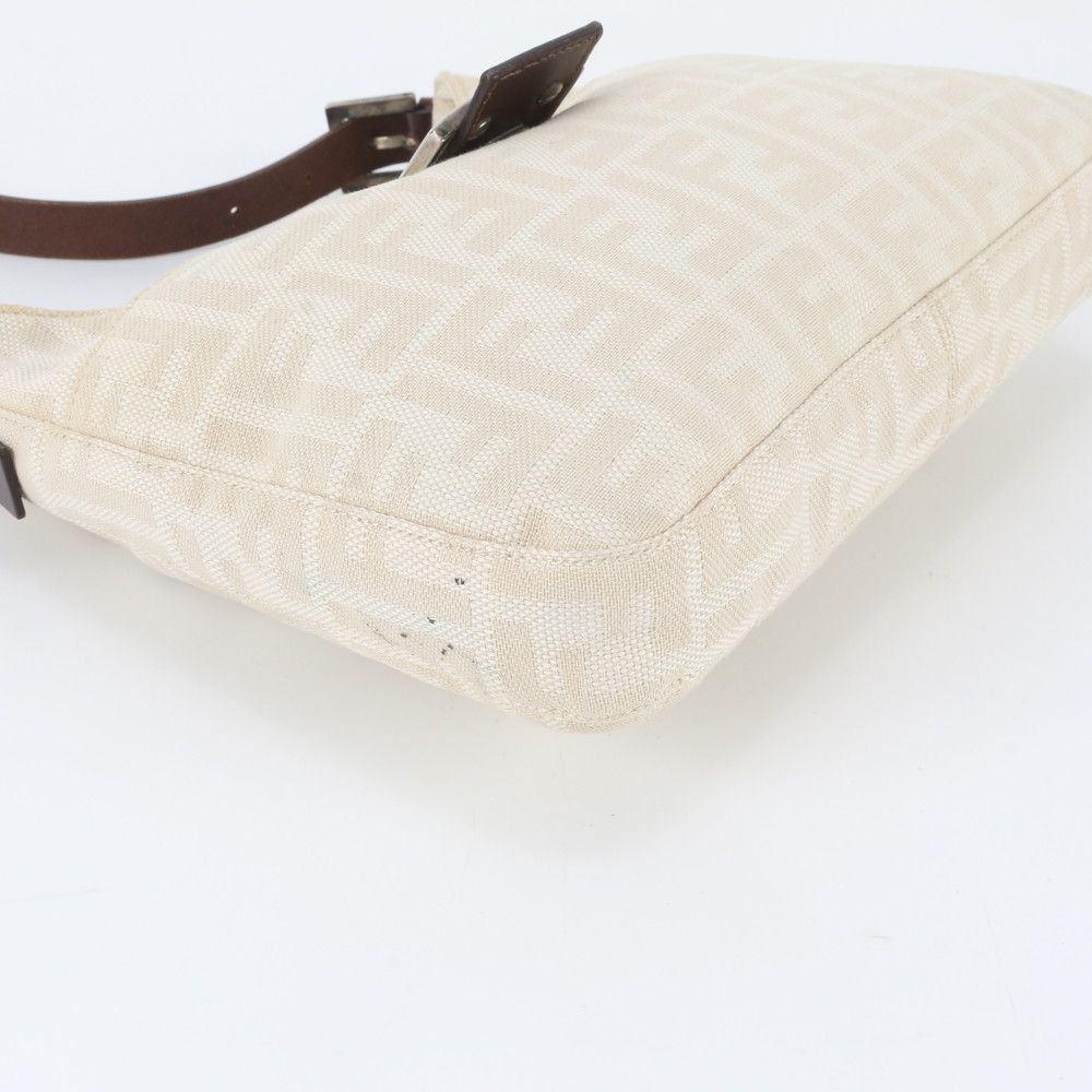 Fendi Zucca Mamma Bucket FF Leather Shoulder Bag — view 4