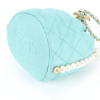 Chanel Quilted Lambskin Leather Pearl Shoulder Bag — view 4