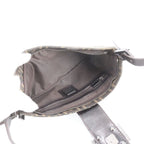 Fendi Zucca Mamma Bucket Leather Canvas Shoulder Bag — view 7