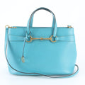 Gucci Bright Bit Medium Leather 2-Way Shoulder Bag Crossbody Hand