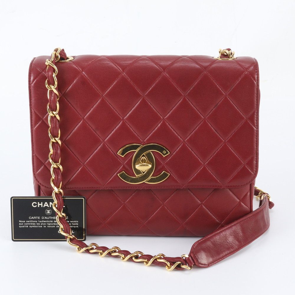 Chanel Quilted Lambskin Shoulder Bag