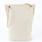 Hermes Aline GM Leather Canvas Shoulder Bag — view 3