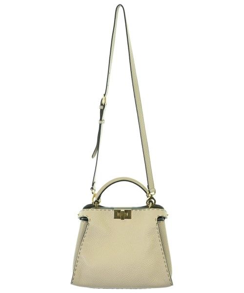 Fendi Handbag Beige — view 3