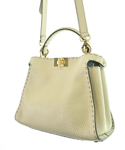 Fendi Handbag Beige — view 7
